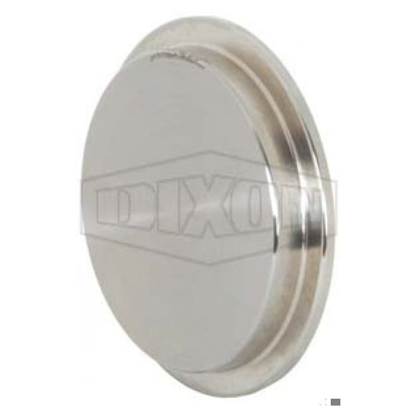 Solid End Cap, 6 in, Male I-Line, 304 SS, Domestic
